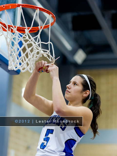 high school basketball celebration