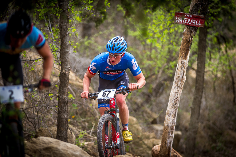 Riders maneuver through The WaterFalls during the TMBRA Bent Wheel Bash held in Abilene. Click here to order images.