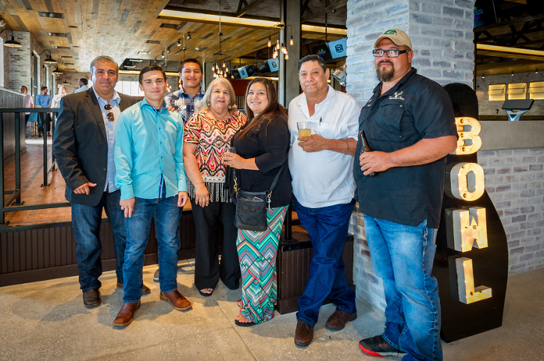 Investors celebrate the opening of Bowl and Barrel in San Antonio.