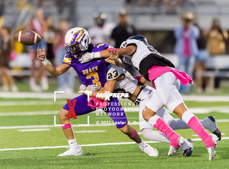 Edison Golden Bears vs Brackenridge Eagles high school football.